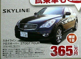 ●スカイライン ●日産プリンス岩手 ●しわ店019-672-1532,釜石店0193-23-7417、水沢店0197-24-1132、二戸店0195-27-2332 他8店 ●11/14.15 ●キッカー