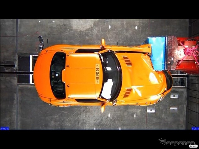 SLS AMGの衝突テスト