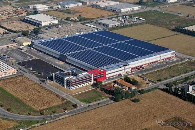 イタリアのコープCNNAプラトの太陽光発電システム