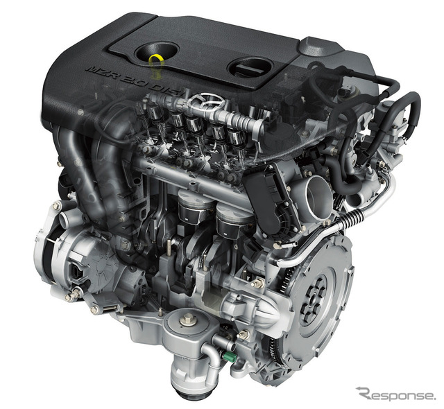 i-stop搭載 MZR2.0 DISI エンジン