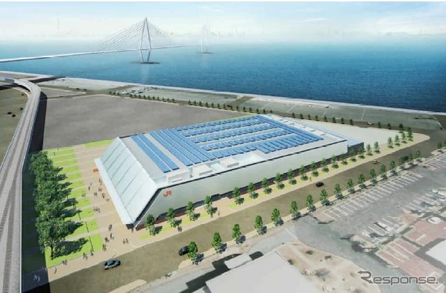 JR東海博物館(仮称)太陽光発電システム(イメージ)