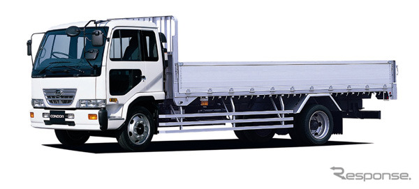 日産ディーゼル『コンドル』トラックの乗り心地……エアサス装着車