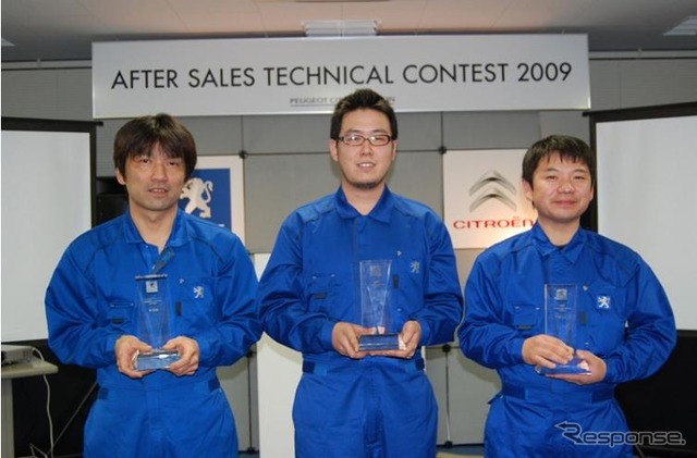テクニカルアドバイザー コンテスト上位入賞3名
