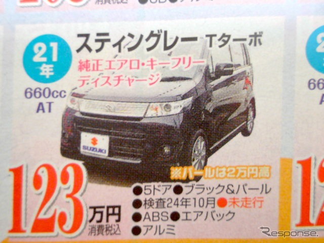●スティングレーTターボ ●スズキアリーナ北須磨078-743-3366 ●11/21〜11/23 ●olive