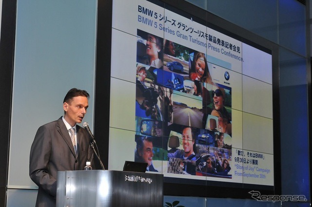 日本法人代表取締役社長ローランド・クルーガー氏