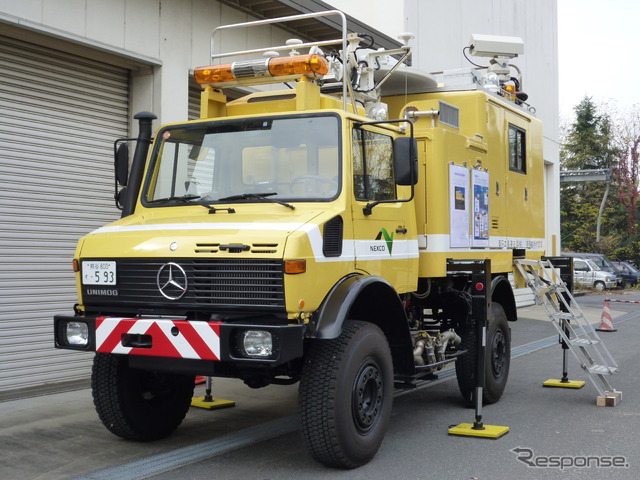 車載型地球局(衛星通信車)