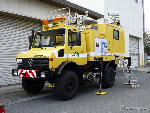 車載型地球局(衛星通信車)