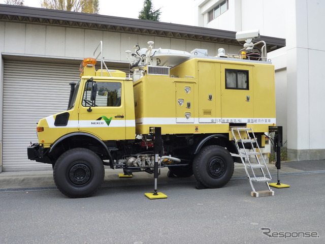 車載型地球局(衛星通信車)