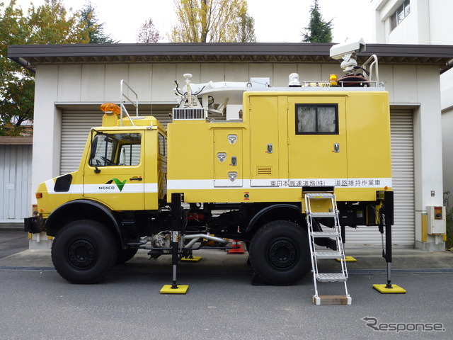 車載型地球局(衛星通信車)