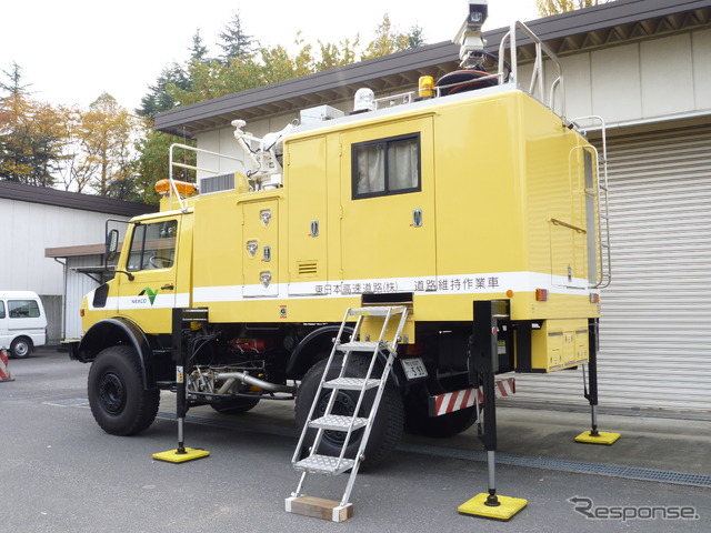 車載型地球局(衛星通信車)