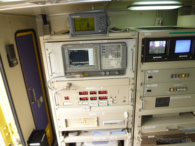 車載型地球局(衛星通信車)