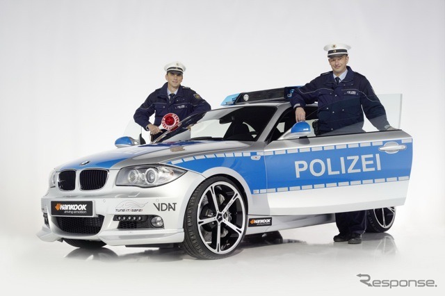 BMW1シリーズクーペ、ポリスカー仕様
