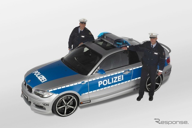 BMW1シリーズクーペ、ポリスカー仕様