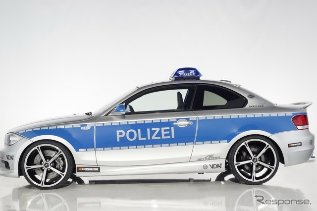 BMW1シリーズクーペ、ポリスカー仕様