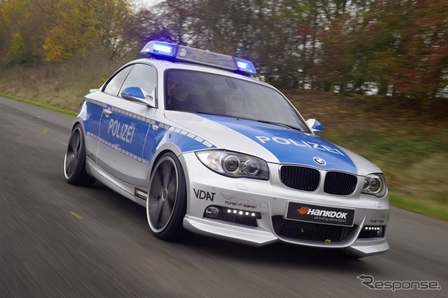BMW1シリーズクーペ、ポリスカー仕様