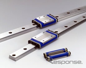 NSKリニアガイド・ミニアチュアPU/PEに、高負荷容量形ランダムマッチング品を開発
