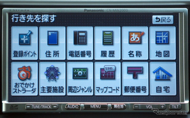 パナソニック ストラーダ Sクラス CN-MW200D