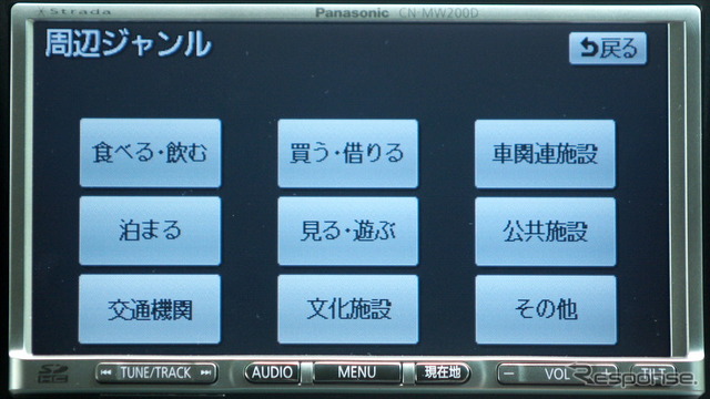 パナソニック ストラーダ Sクラス CN-MW200D