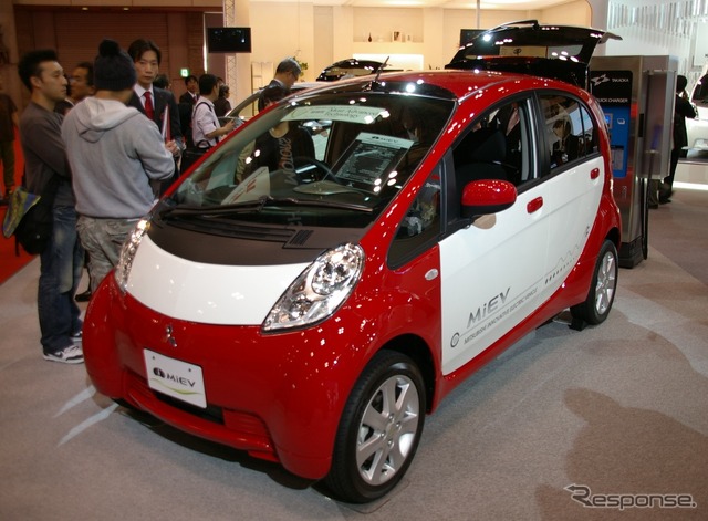 i-MiEV（写真は東京モーターショー09）