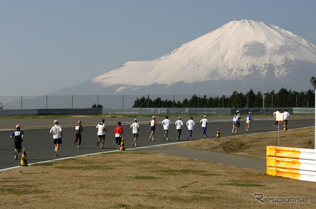 富士マラソンフェスタ前回の風景