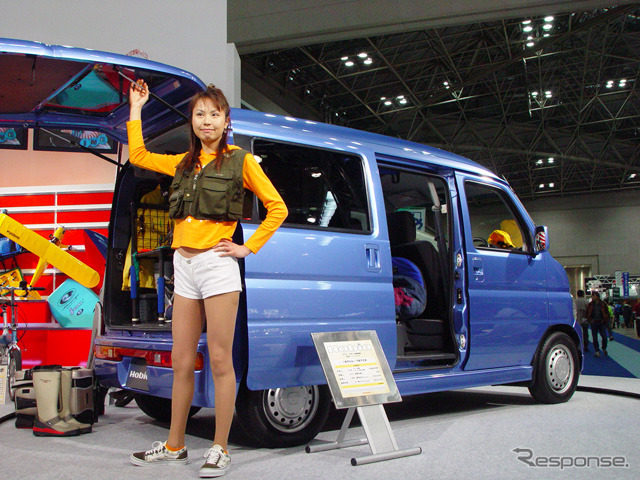 【キャンピング＆RVショー続報】気軽に使える遊び専用車---ホンダ『ホビオ』
