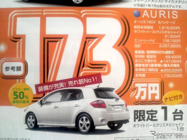 ●AURIS ●ネッツトヨタ高松 ●もみの木店 0877-49-5411 ●12/13 ●有閑倶楽部