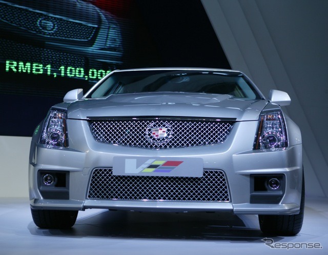 中国に導入されたキャデラックCTS-V