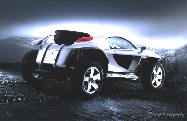 【ジュネーブショー2003出品車】プジョー『ホッガー』---エンジン2つの2シーター
