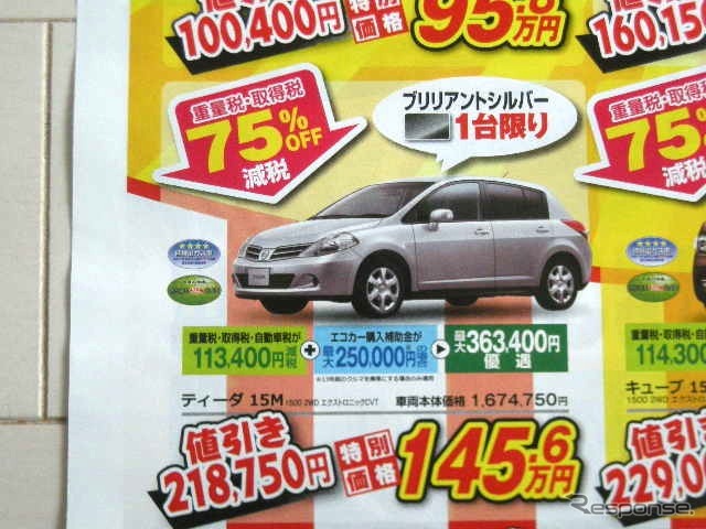 ●ティーダ ●日産プリンス福島 ●ビッグパレットふくしま ●12月19日(土)から12月20日(日) ●にこすけ