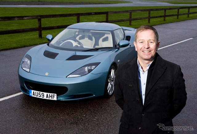 エヴォーラとマーティン・ブランドル氏