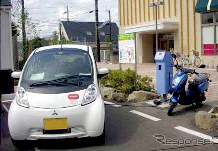 電動バイクを用いた実証実験
