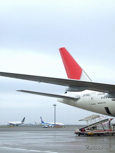 B777（羽田空港）