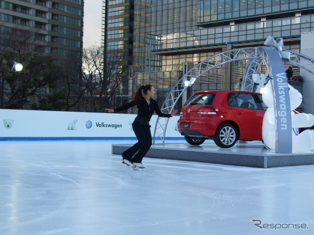 VWスケートリンクin東京ミッドタウン