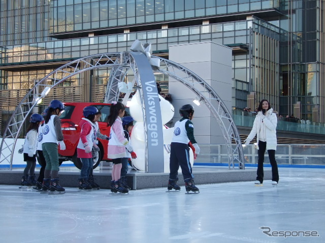 VWスケートリンクin東京ミッドタウン