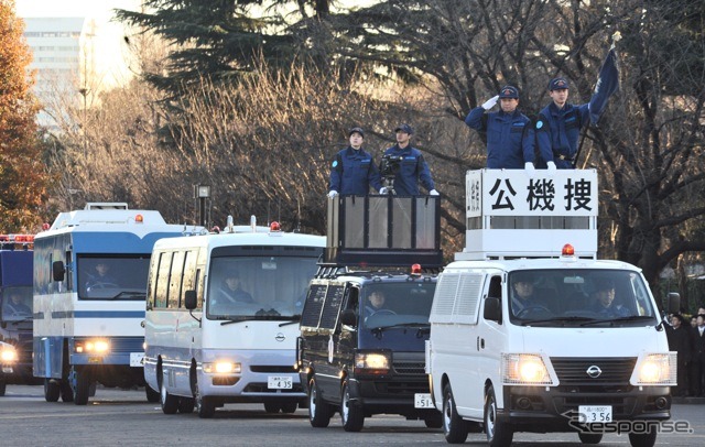 公安機動捜査隊車両（撮影＝中島みなみ）