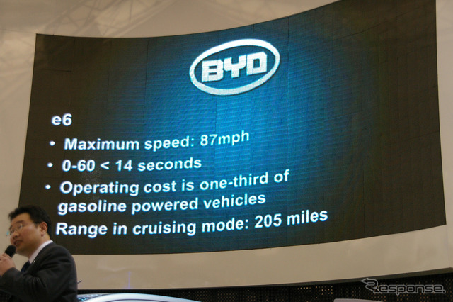 BYDのプレスカンファレンス