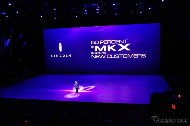 リンカーン、新型『MKX』を発表