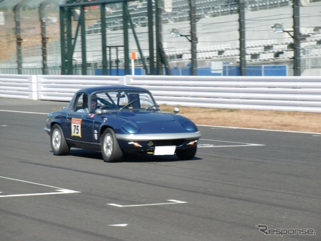 見崎選手のルーテシアにわずかに及ばなかったロータス・エラン(1969年式)