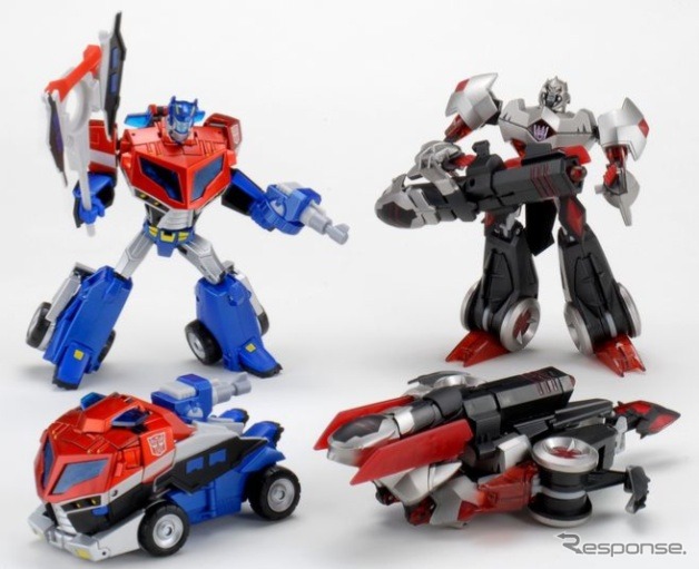 トランスフォーマーアニメイテッド オプティマスプライム＆メガトロン