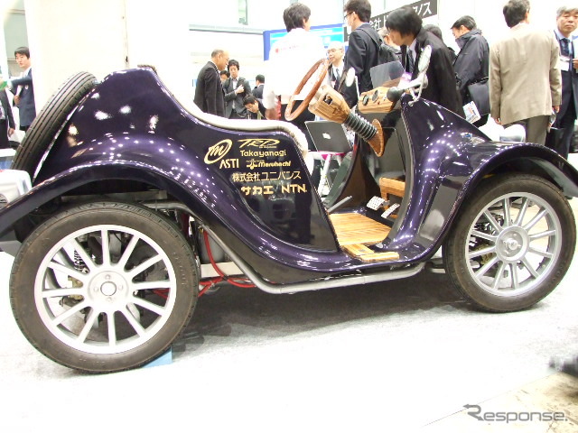 TakayanagiブースのMiluira EV