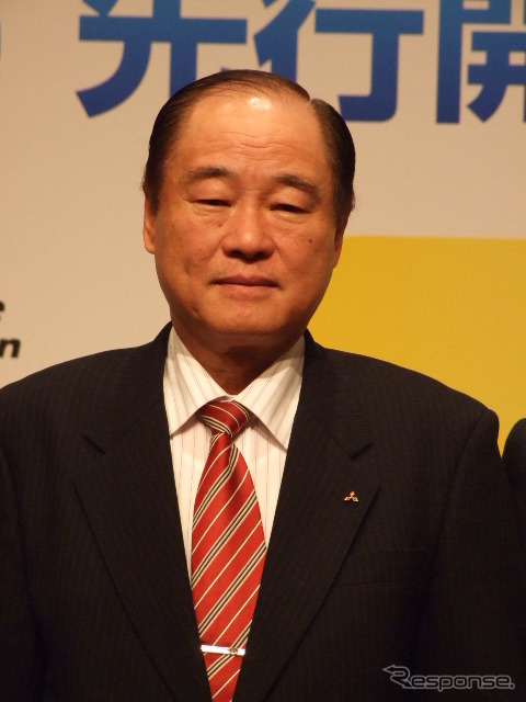 三菱自動車工業取締役副社長の前田眞人氏