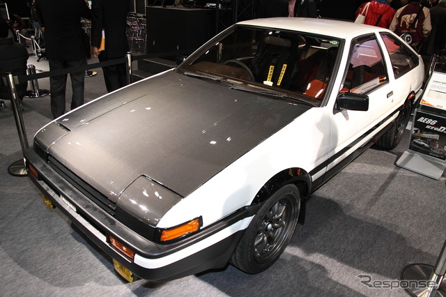 スプリンタートレノ［AE86］イニシャルD仕様。正確には、現在、原作で主人公が乗っている仕様