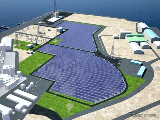 メガソーラー大牟田発電所(イメージ)