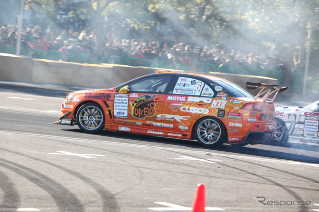 D1グランプリのKICK OFF DEMO RUN