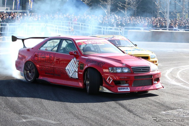 D1グランプリのKICK OFF DEMO RUN