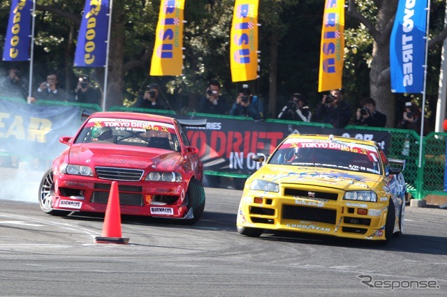 D1グランプリのKICK OFF DEMO RUN