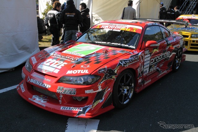 D1グランプリのKICK OFF DEMO RUN