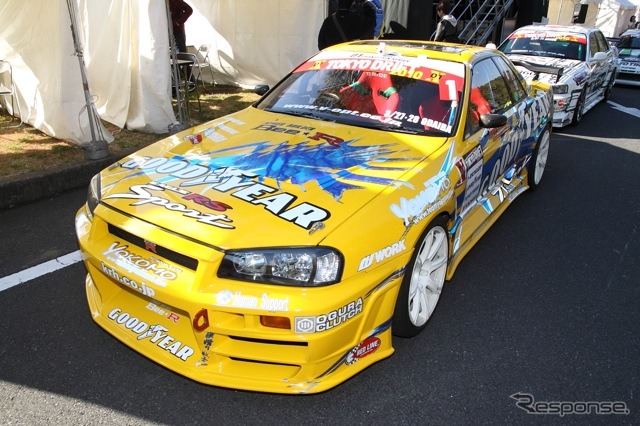D1グランプリのKICK OFF DEMO RUN
