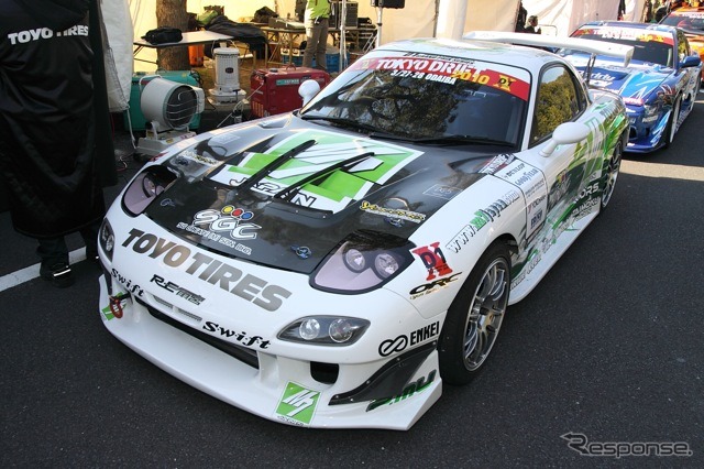 D1グランプリのKICK OFF DEMO RUN
