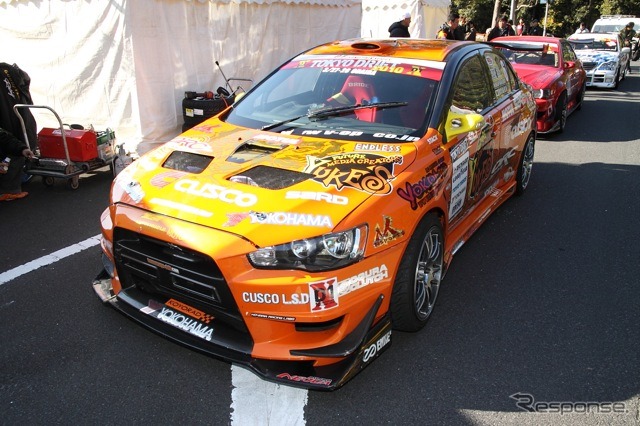 D1グランプリのKICK OFF DEMO RUN